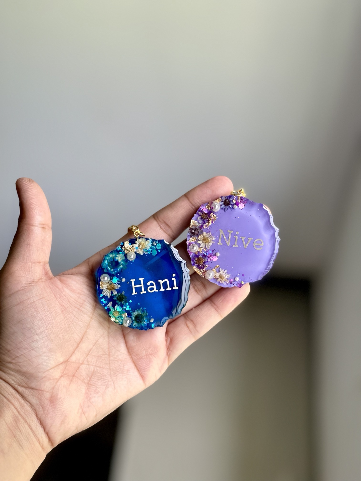 Irregular keychains
